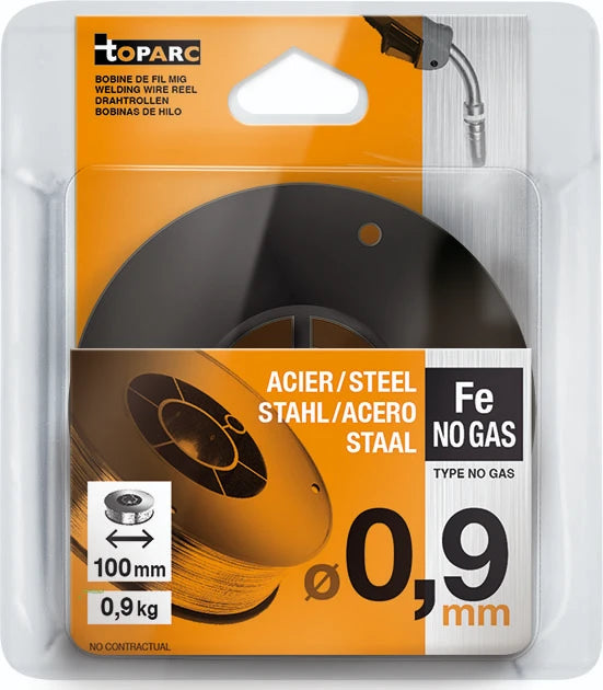 GYS Draadbobijn 100x0,9mm, 1kg, gevuld - afbeelding 2