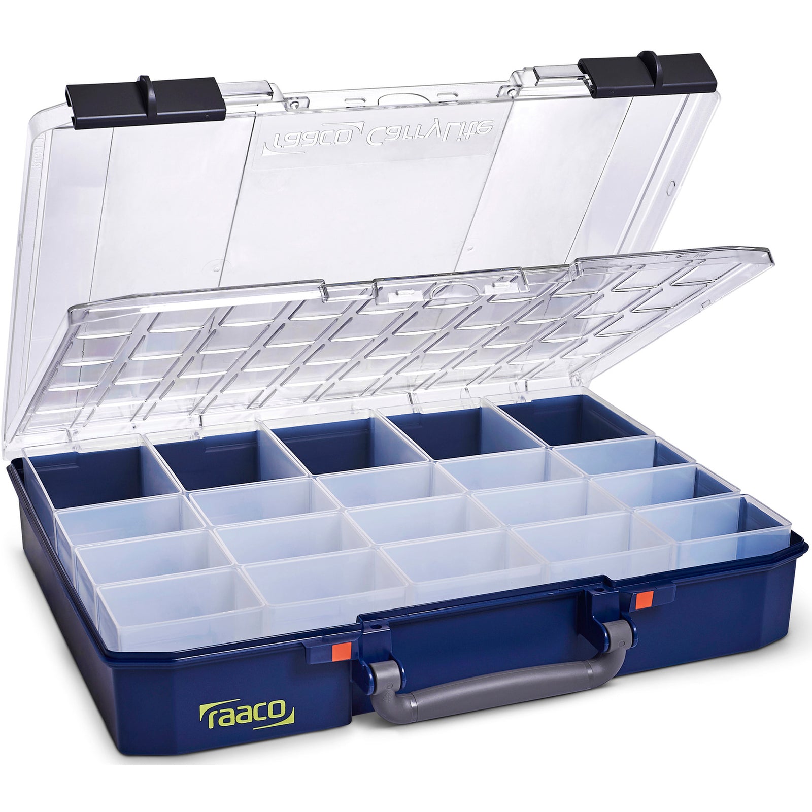 Raaco Assortimentsdoos SafeBox met 3x CarryLite 80x3