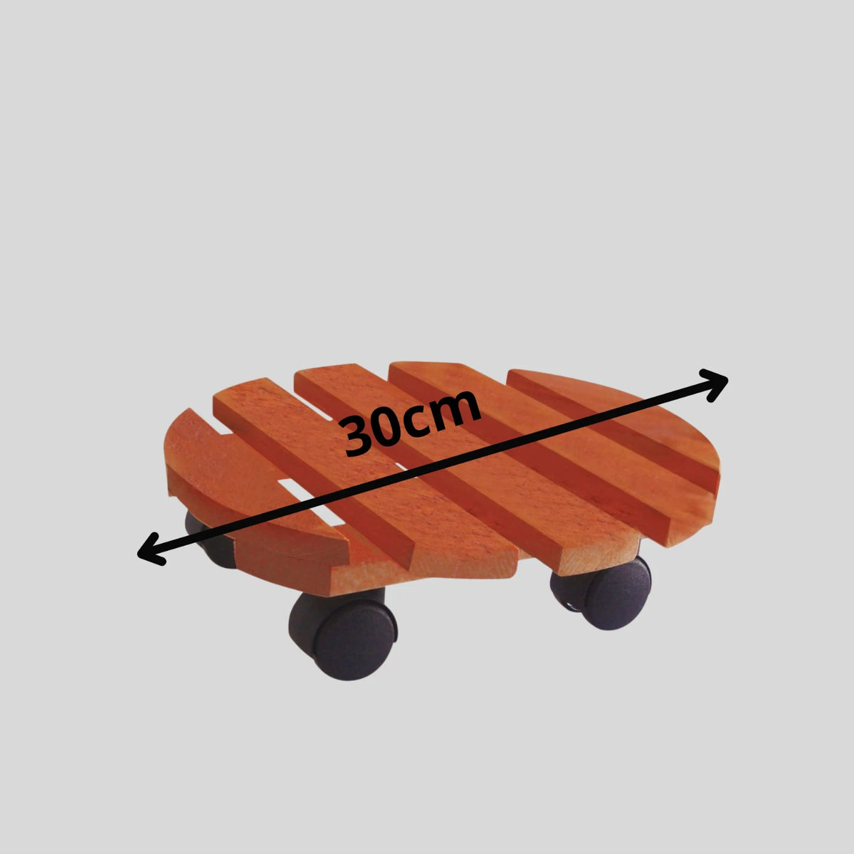 T4ALL Multiroller vurenhout geïmpregneerd Ø300x60mm, 30kg