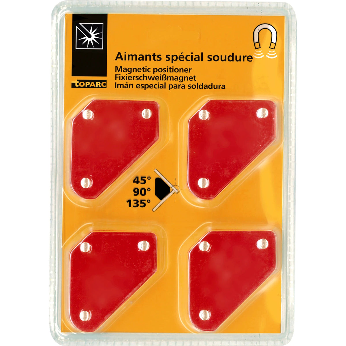 GYS Lasmagneten, set a 4 st - afbeelding 2