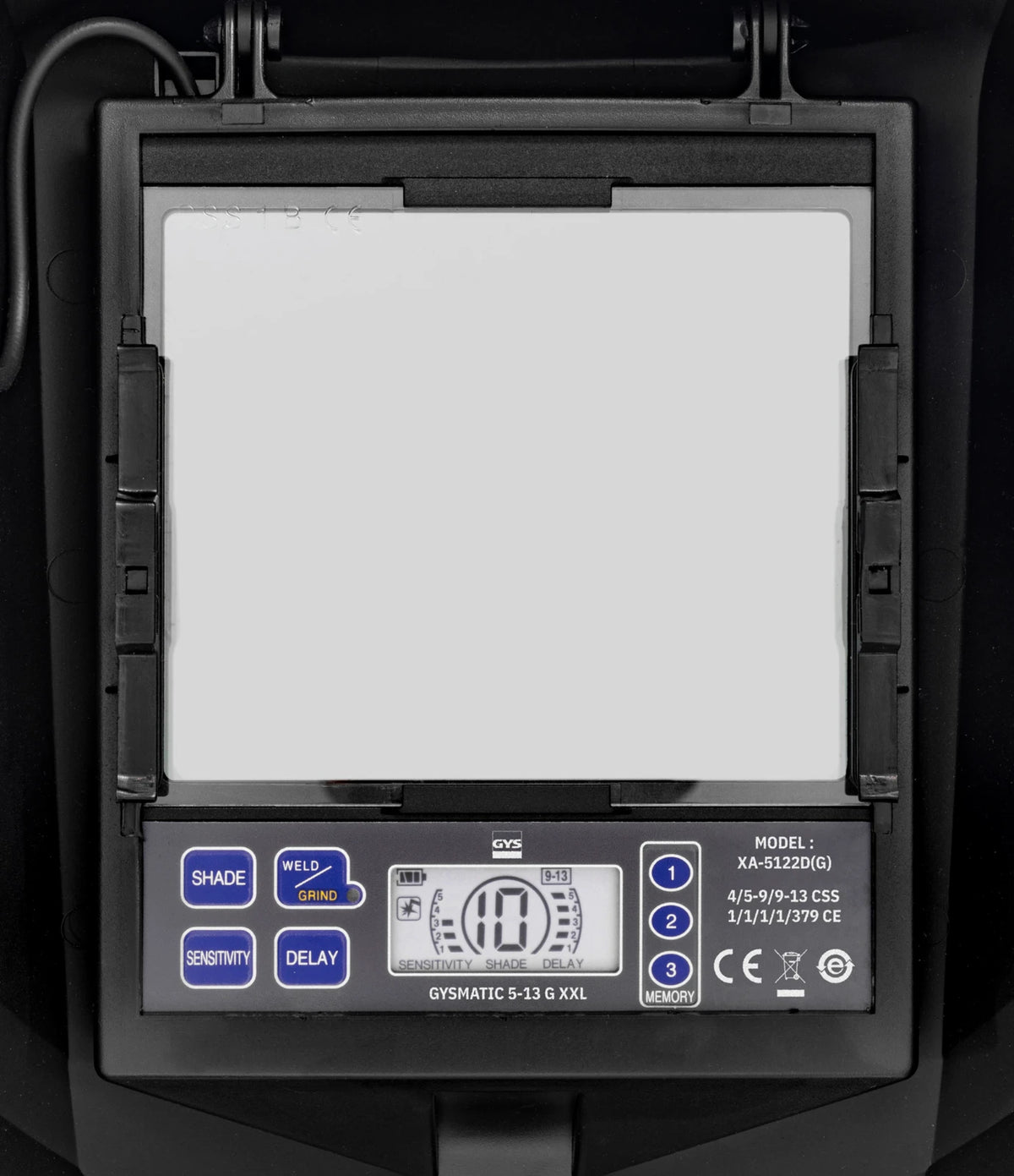 GYS Lashelm Spaceview True Colour 5-13 LCD XXL - afbeelding 5