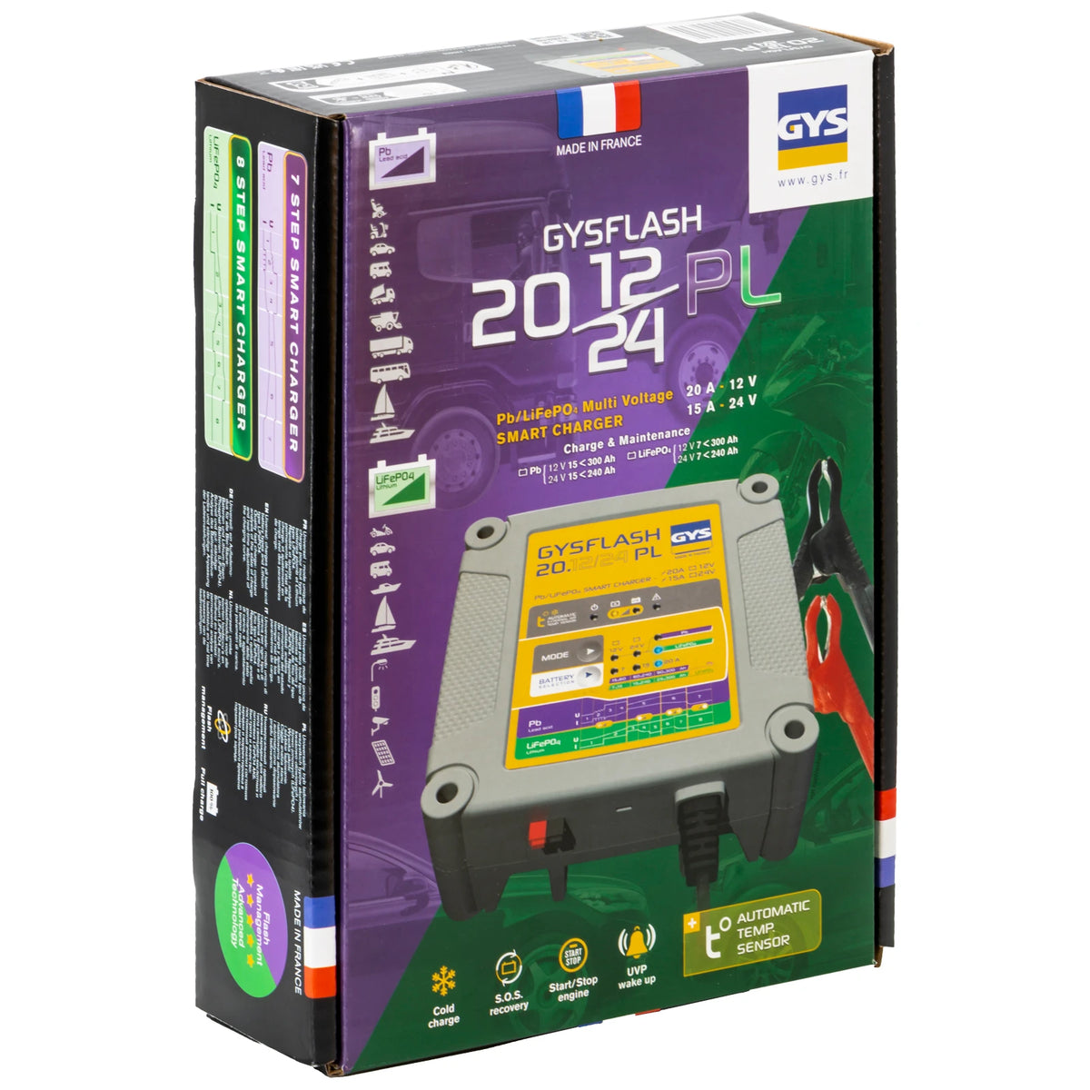 GYS Acculader Gysflash 20.12-24 PL - afbeelding 9