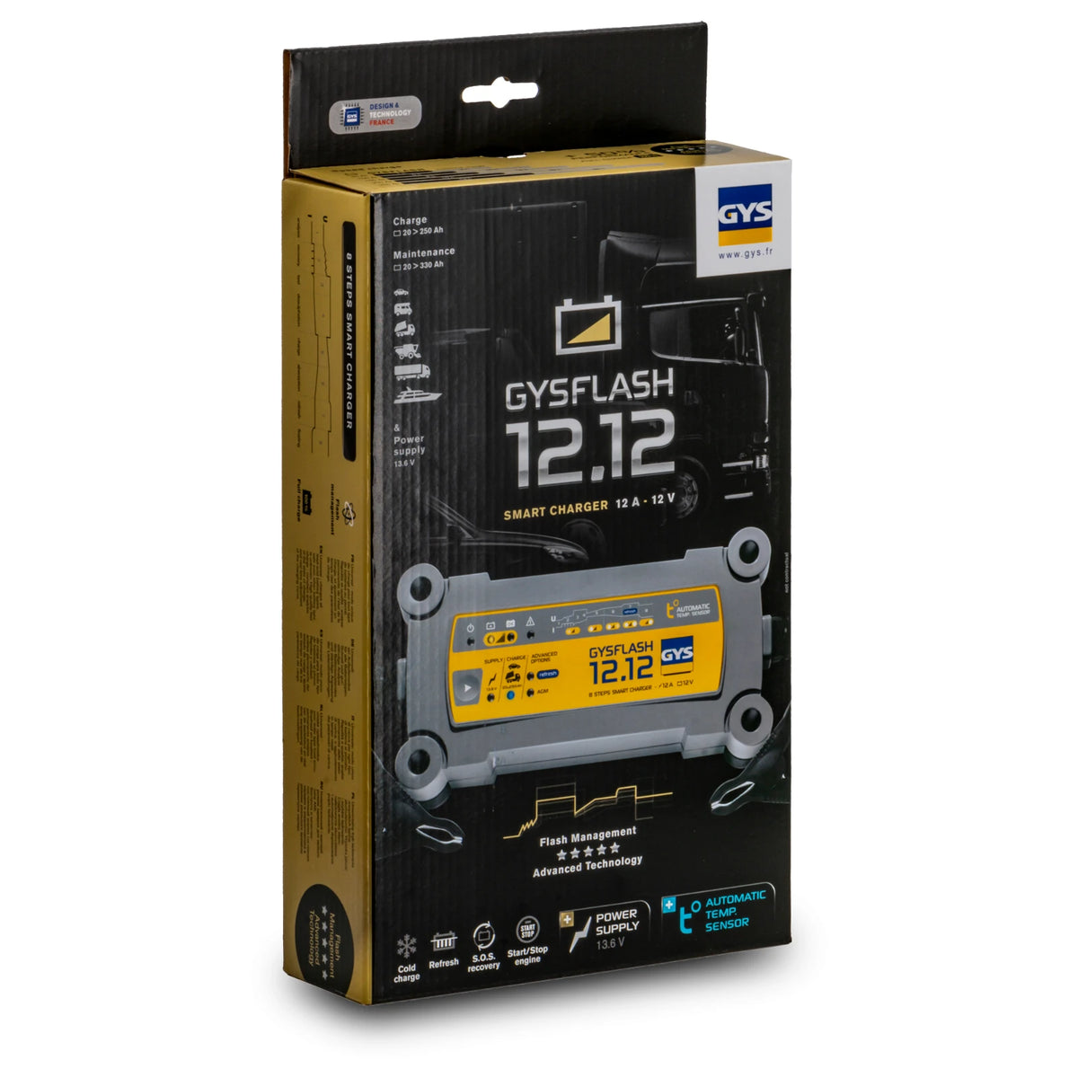 GYS Acculader Gysflash 12.12 - afbeelding 6