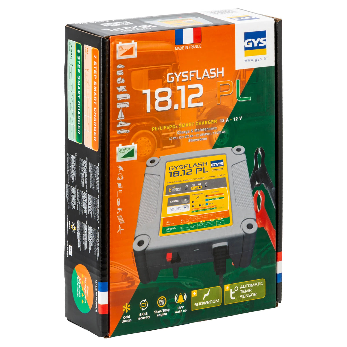 GYS Acculader Gysflash 18.12 PL - afbeelding 5