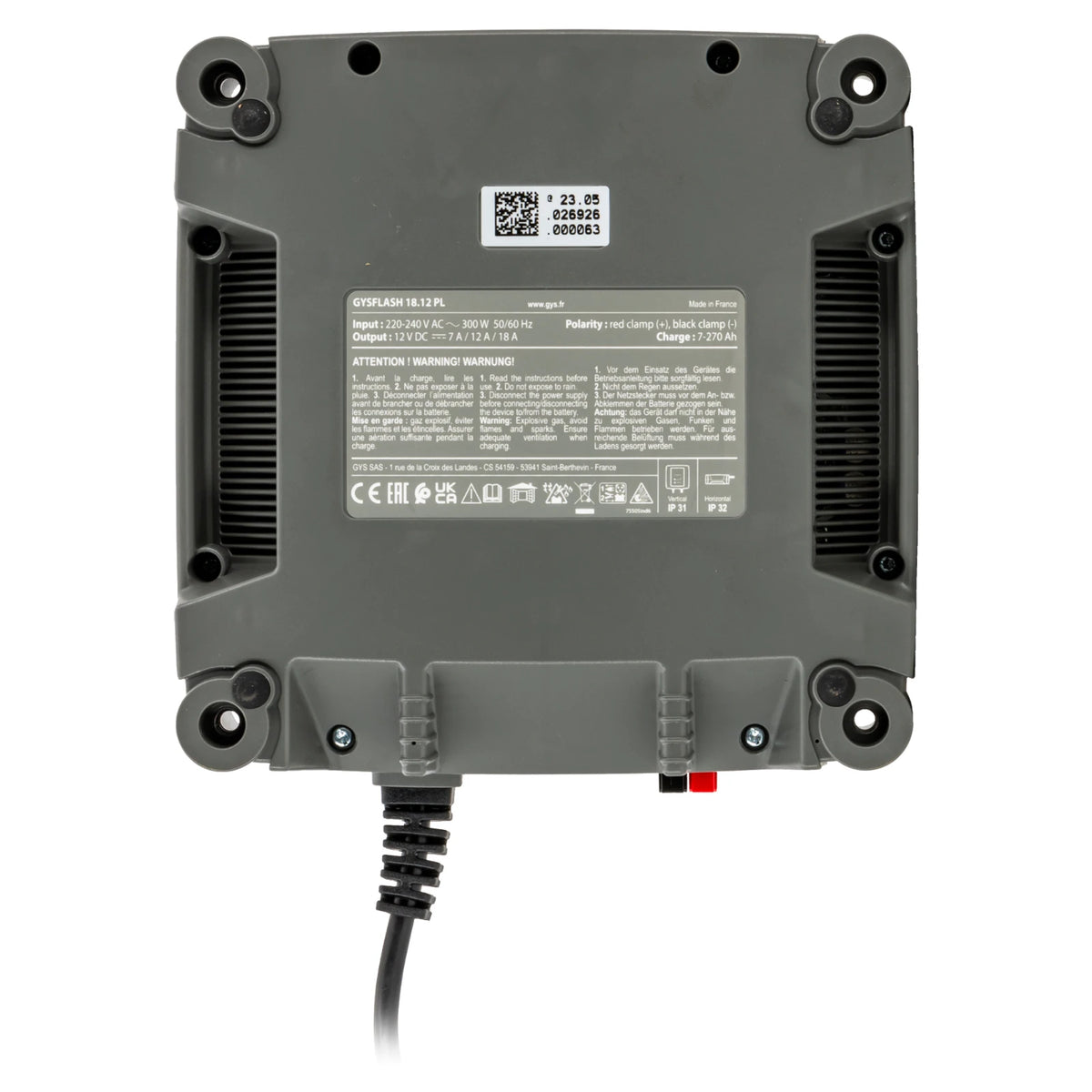 GYS Acculader Gysflash 18.12 PL - afbeelding 2