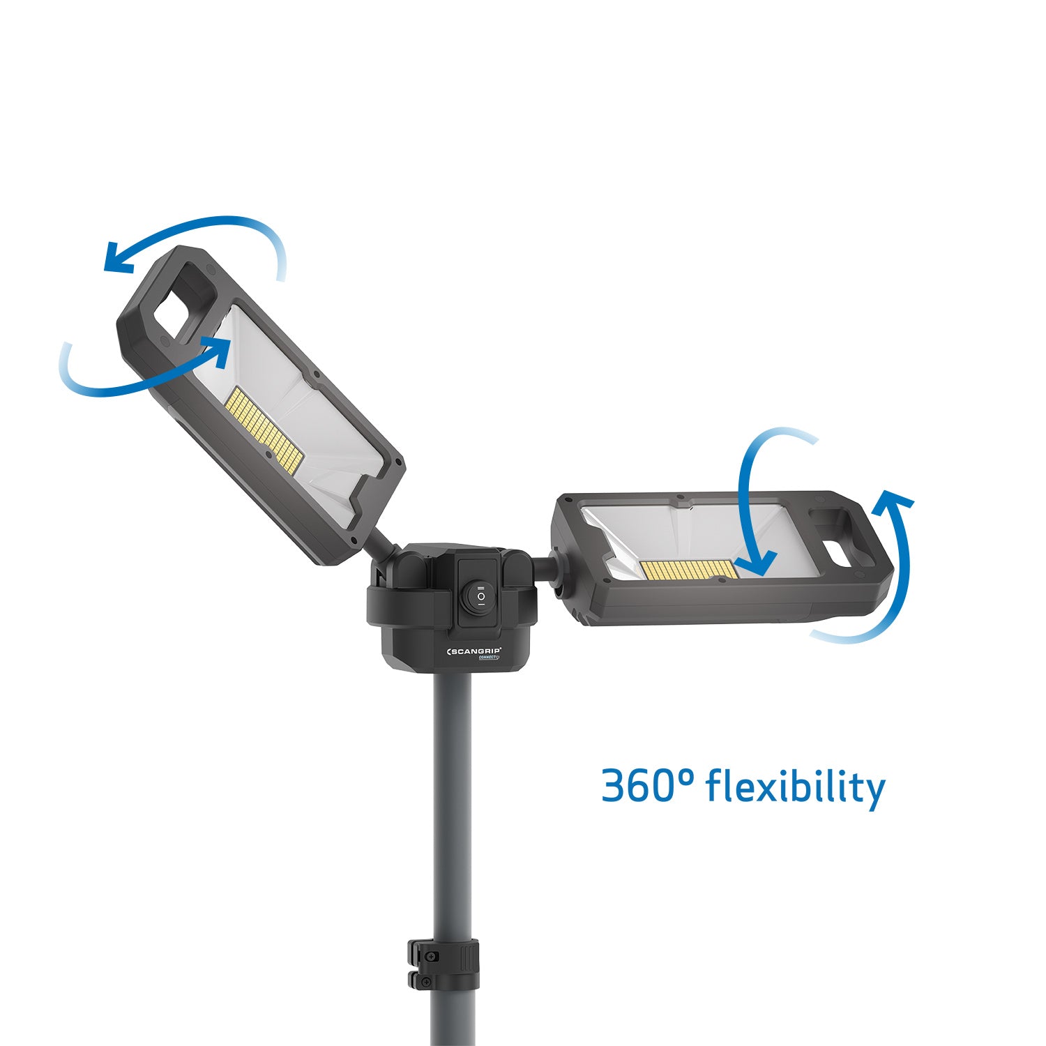 Scangrip Werklamp Tower 8 Connect met statief