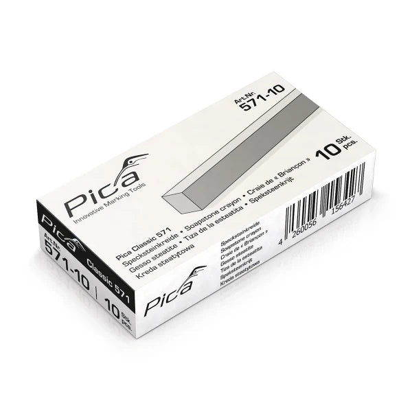 Pica Classic 571 Speksteenkrijt - 10 stuks