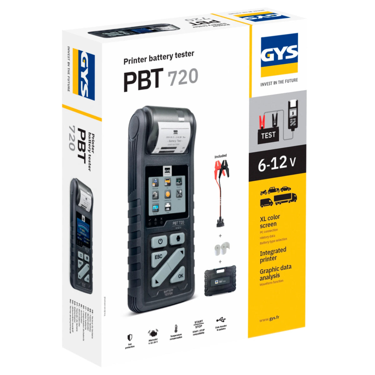 GYS Accutester PBT 720 Start-Stop - afbeelding 6