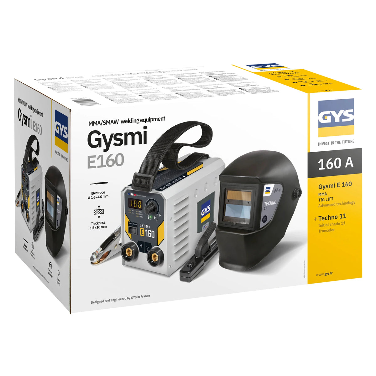 GYS Bundel Gysmi E160 met LCD 11 True Color helm - afbeelding 10