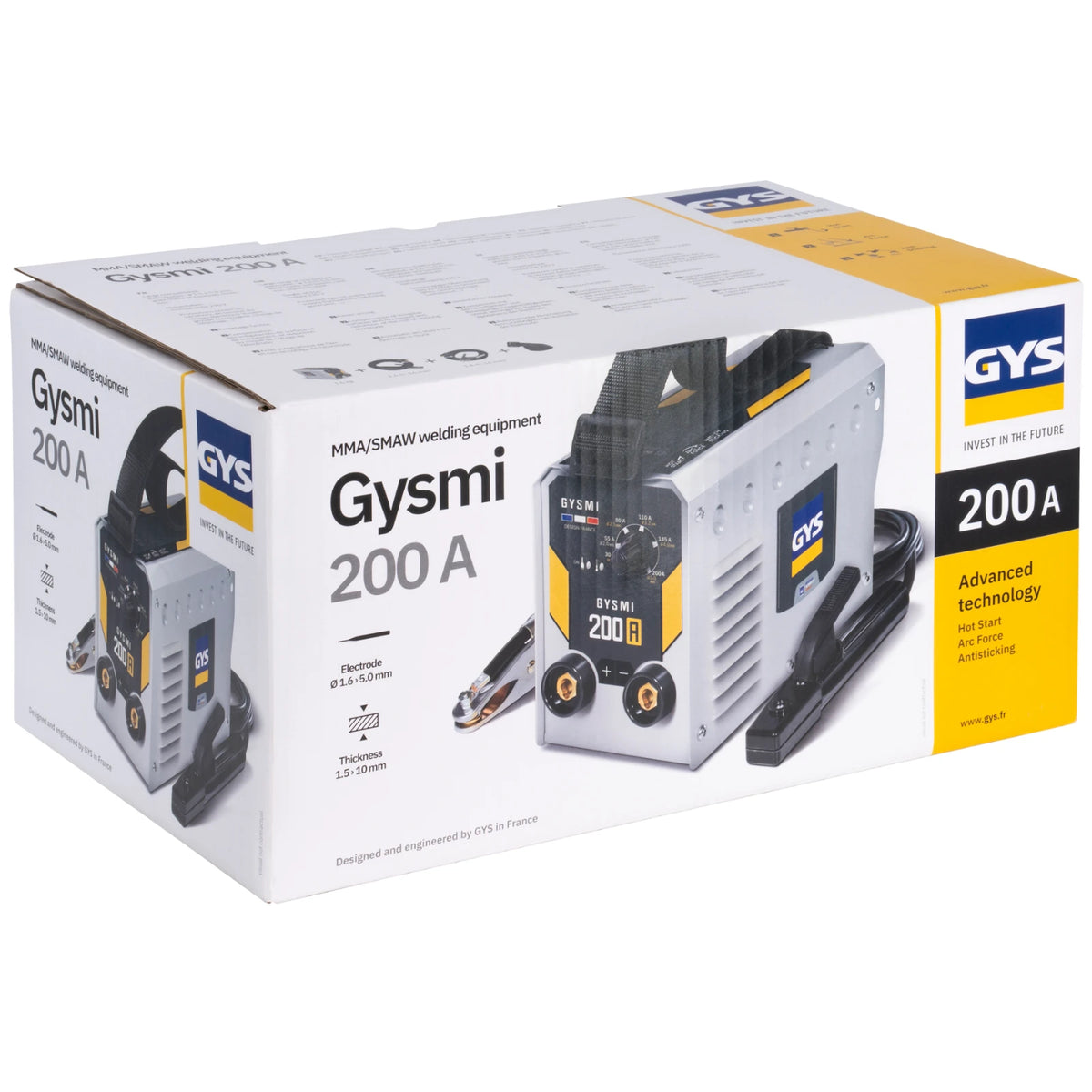 GYS Elektrode lasapparaat Gysmi 200A - afbeelding 9