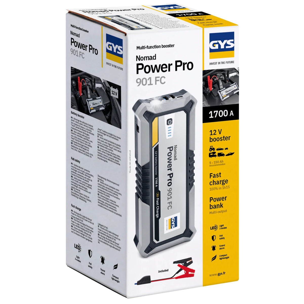 GYS Lithium booster Nomad Power Pro 901 FC - afbeelding 7