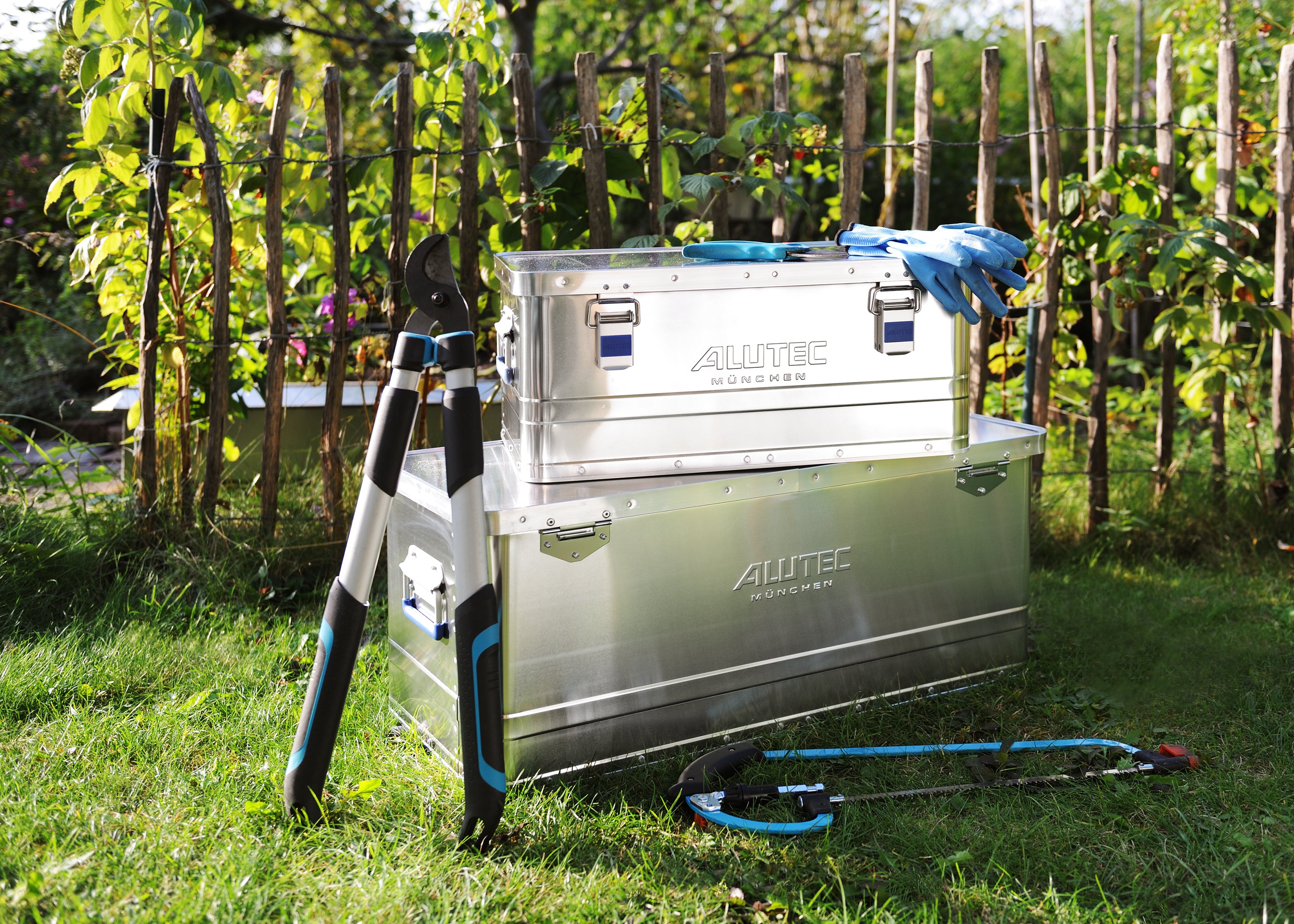 Alutec Aluminium kist BASIC 80 - zilver