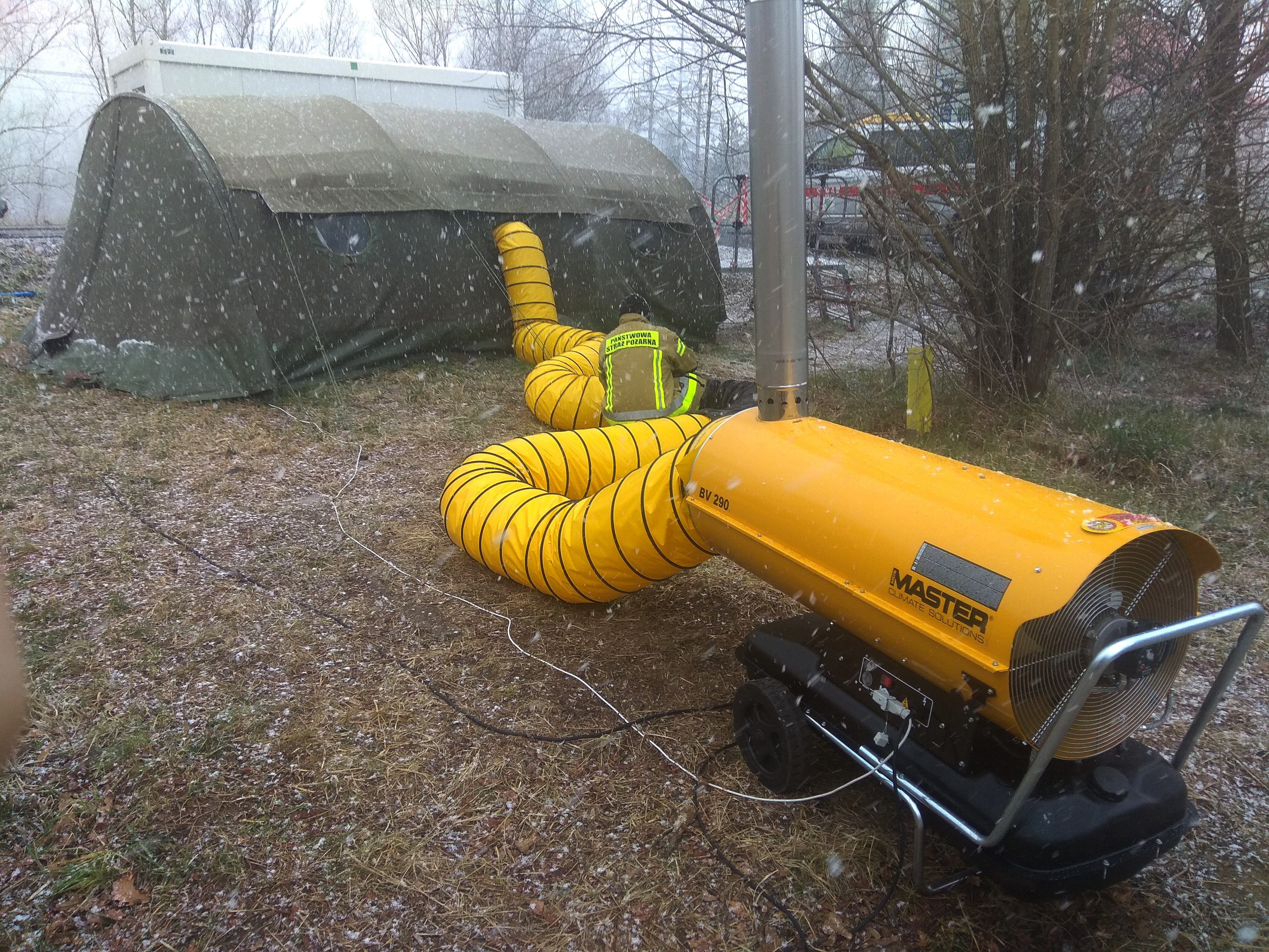 Master Indirecte Diesel Heater BV 290 E 91kW