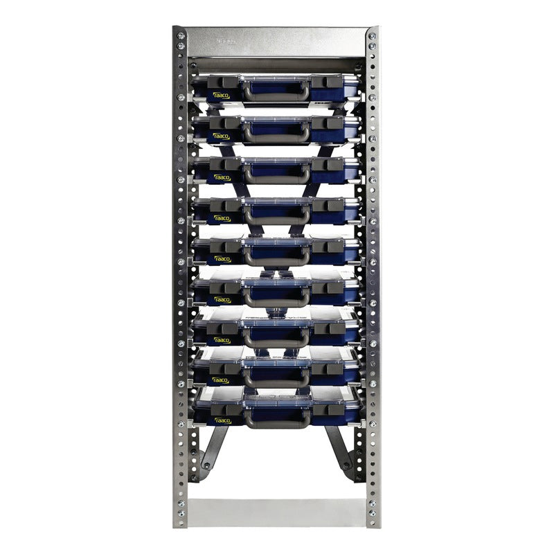 Raaco CarryLite Opbergrek S255 met 9 koffers