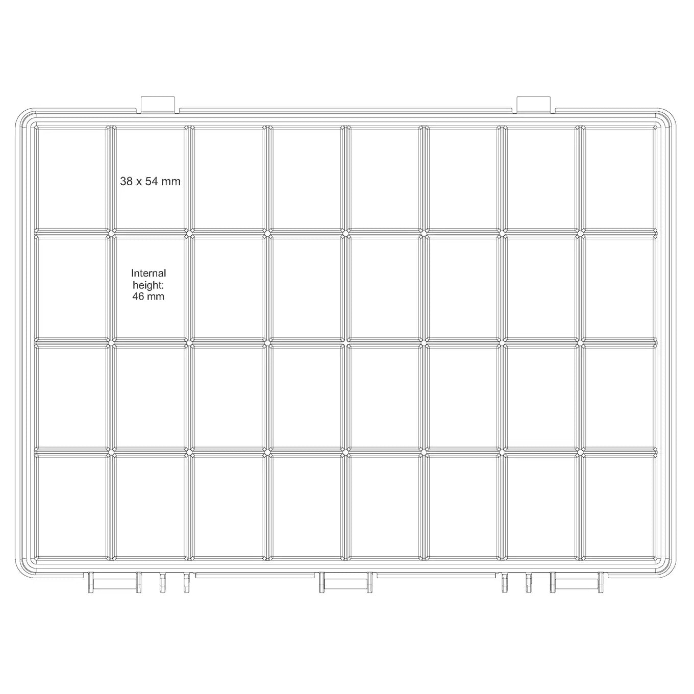 Raaco Assortimentsdoos Assorter - 32 vaste vakken