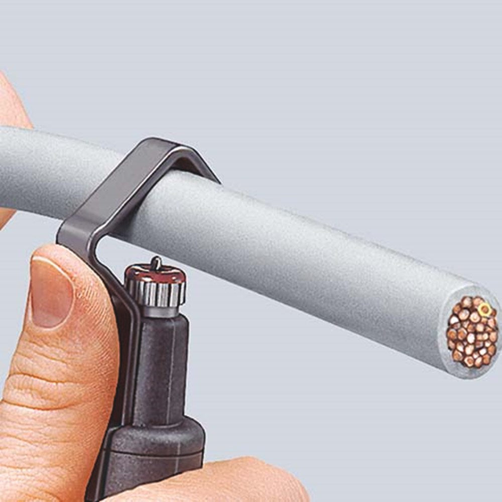 KNIPEX 16 30 135 SB Ontmantelings gereedschap voor rondom snijden slagvaste kunststof behuizing 135-4