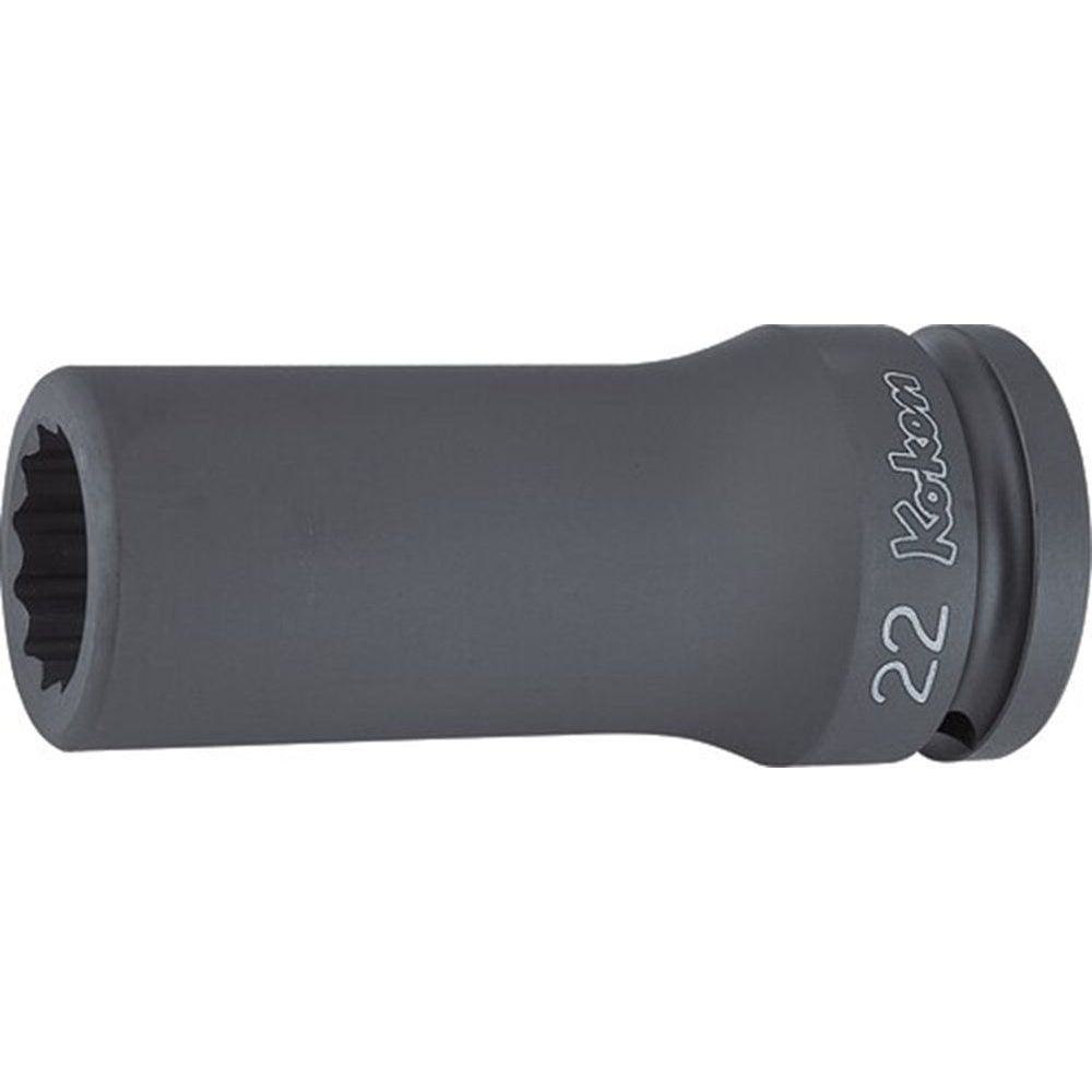 3/4" slagdop SW19mm 12-kant L=100mm-0