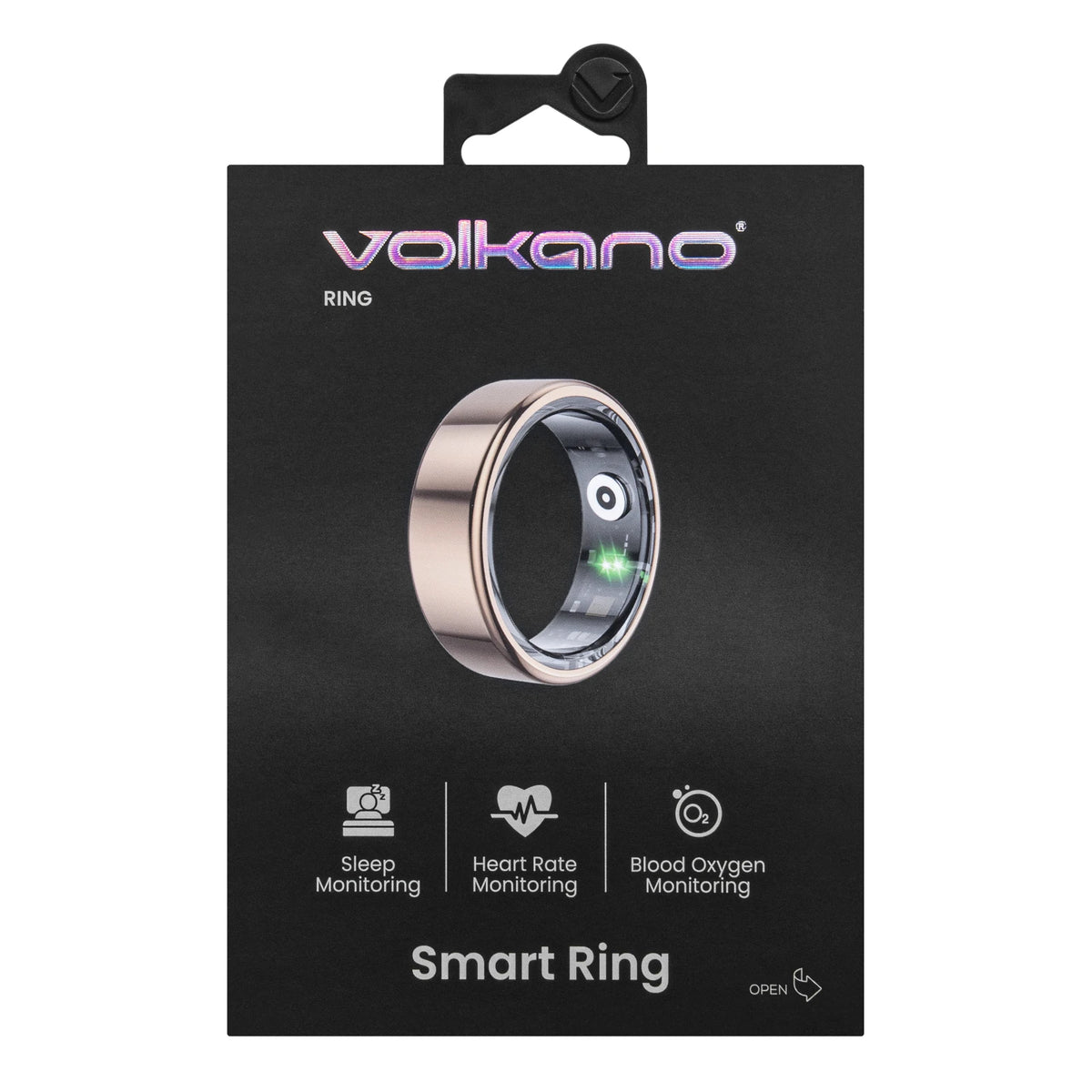 Volkano Smart ring – 19.1 mm – Goud