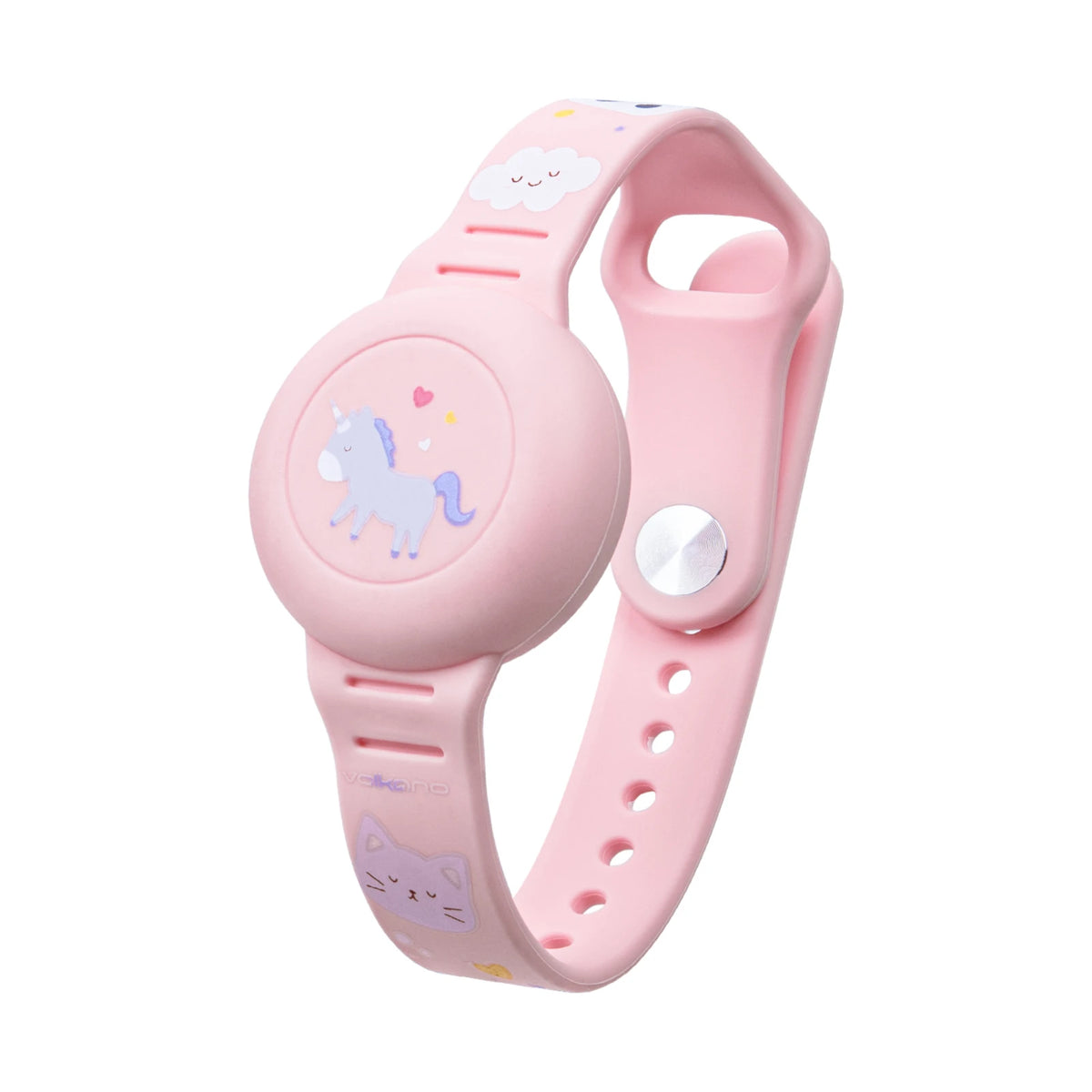 Volkano TagTrace Duo Bluetooth tracker met polsbandje – Roze