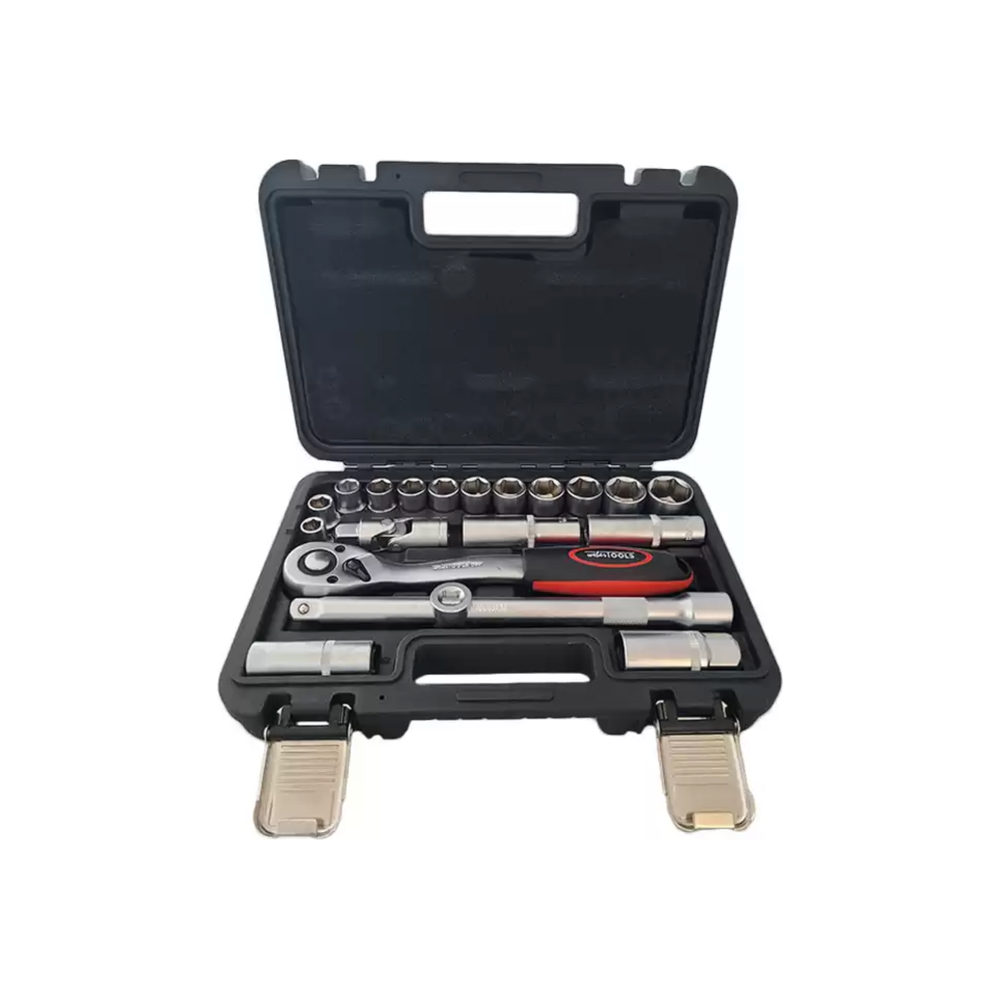 20-delige 1/2" Dopsleutelset met ratel (metrisch) 10/24 mm