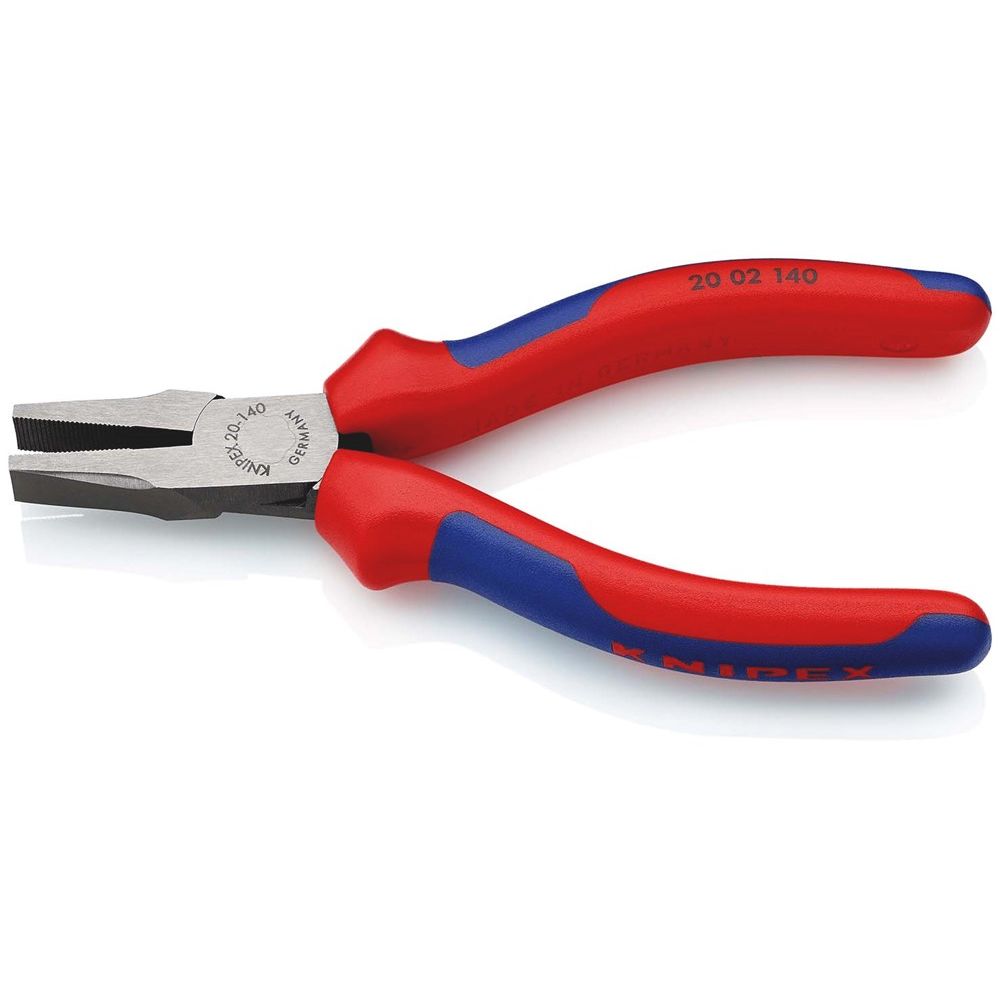 KNIPEX 20 02 140 Platbuigtang met meer-componentengrepen zwart geatramenteerd 140 mm-2