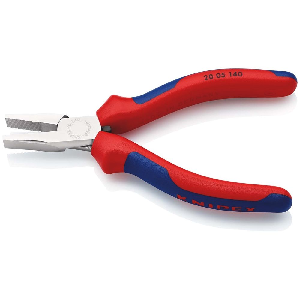 KNIPEX 20 05 140 Platbuigtang met meer-componentengrepen verchroomd 140 mm-2