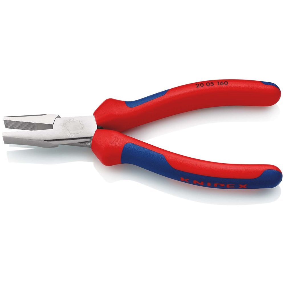 KNIPEX 20 05 160 Platbuigtang met meer-componentengrepen verchroomd 160 mm-2