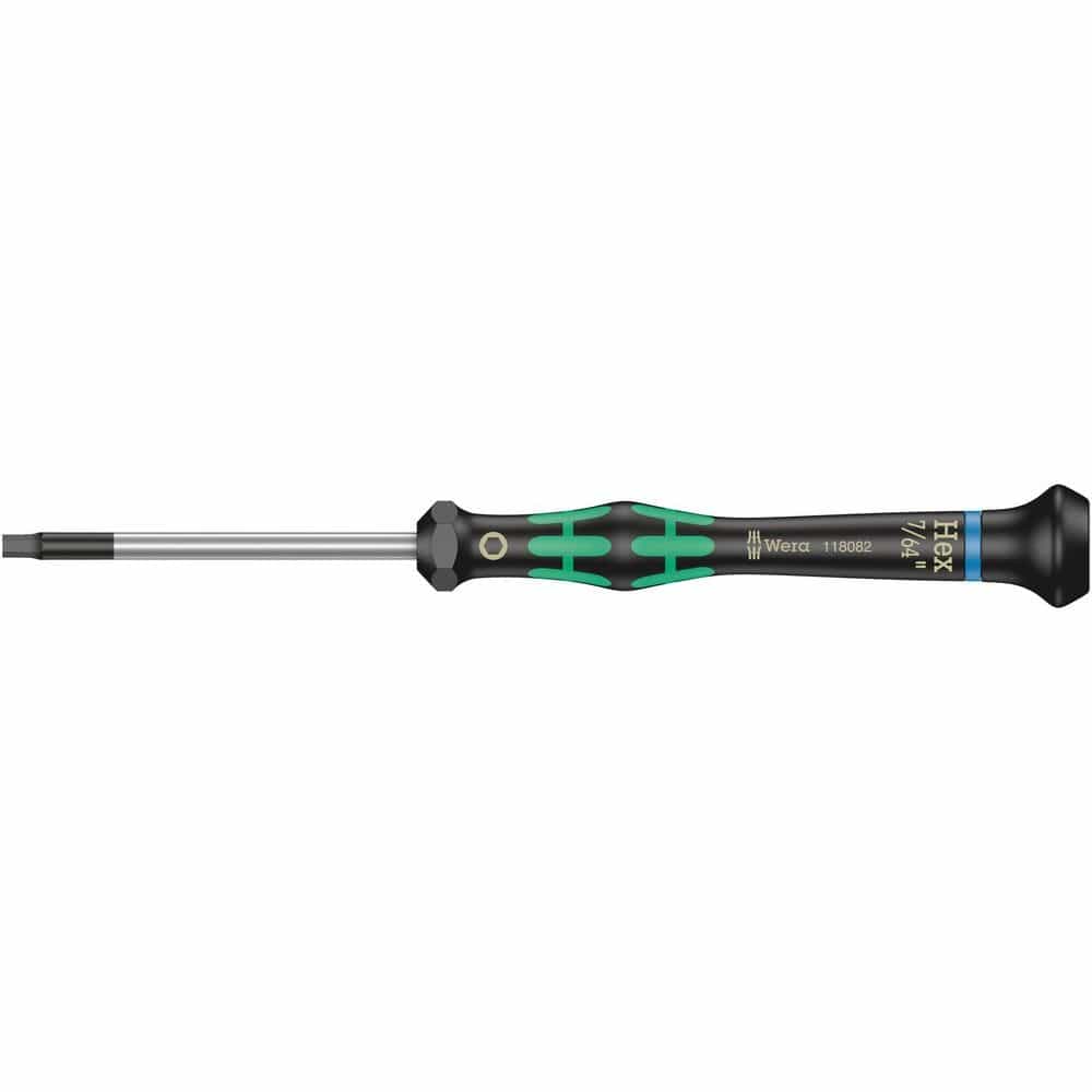 2054 KRAFTFORM MICRO ZESKANT-SCHROEVENDRAAIER, HEX-PLUS, 7/64" X 60 MM-0