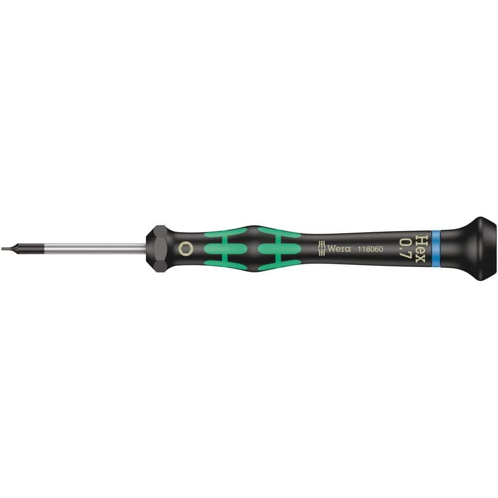 2054 KRAFTFORM MICRO ZESKANT-SCHROEVENDRAAIER, HEX-PLUS, 0.7 X 40 MM-0