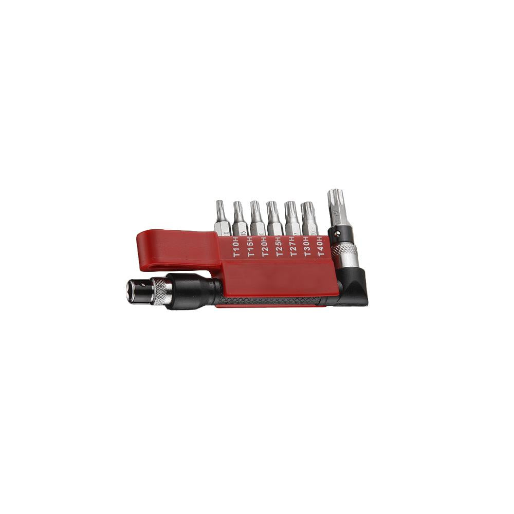 8-delige 1/4" Resistorx Bit set
