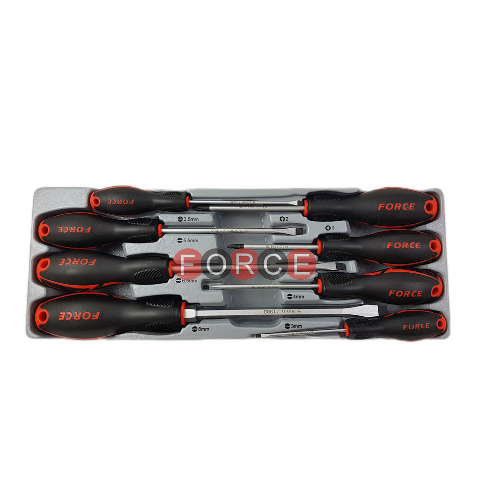 8-delige 1/4" schroevendraaierset