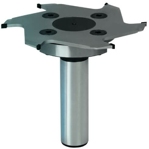 Freesdoornen met cilindrische schacht, aantrekbout en spie 21080-0-serie