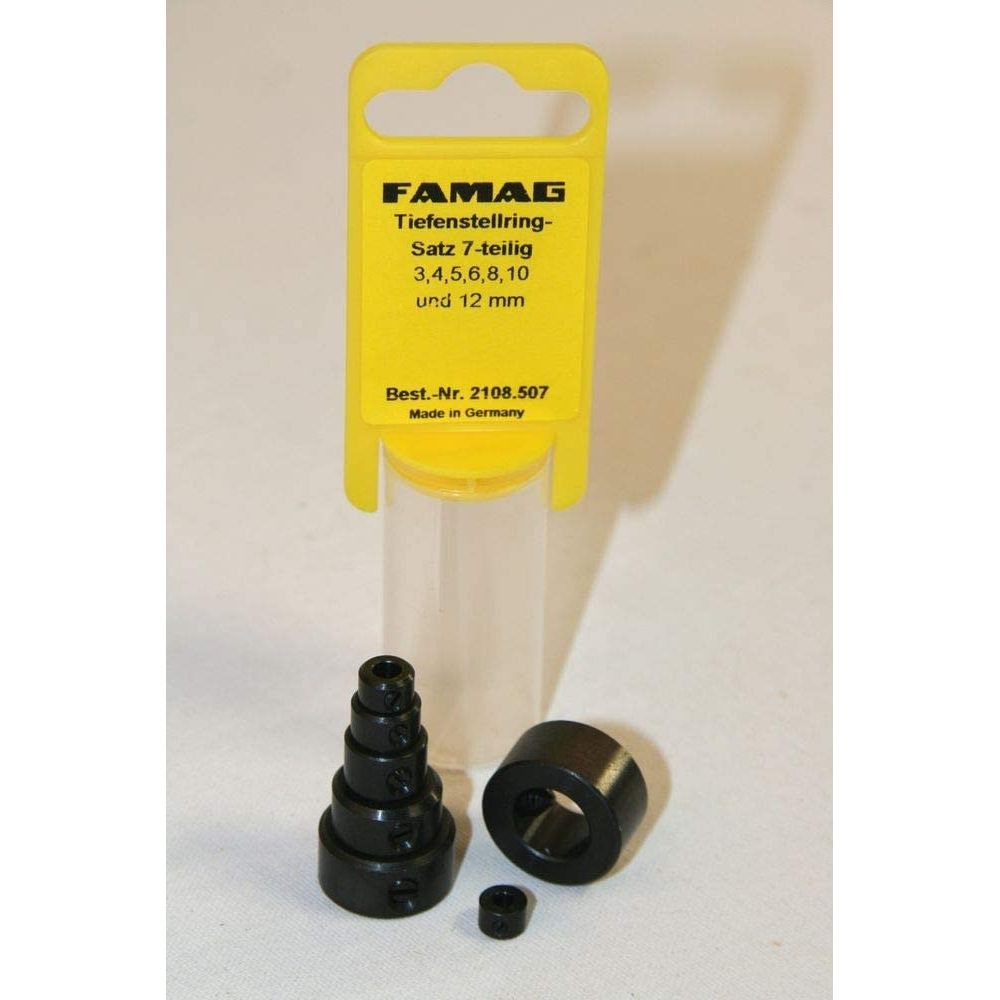 Set boordiepte instelringen voor boren 3/4/5/6/8/10/12mm-0