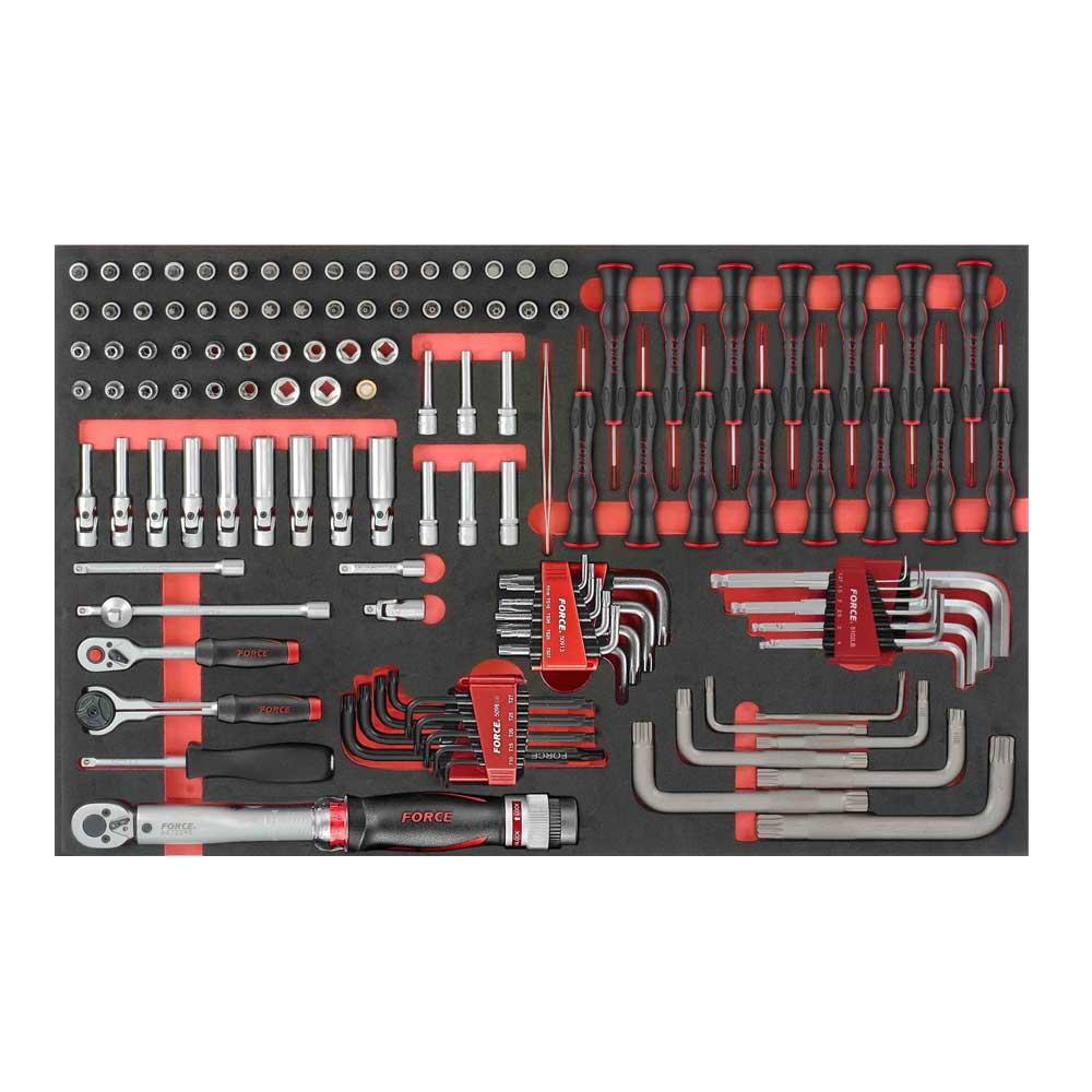 1/4" & 1/2" Combinatie Doppenset 45-delig