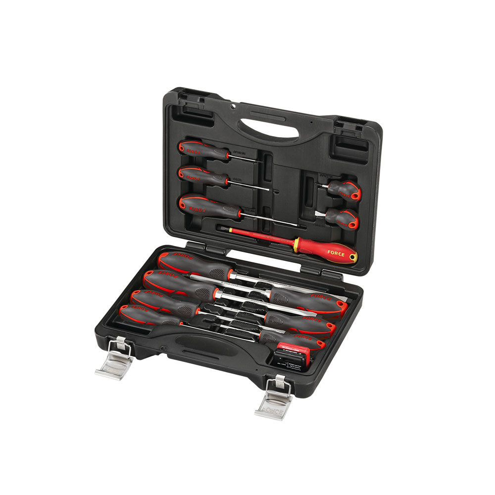 Force 21410 Schroevendraaierset Plat & Philips 14 delig