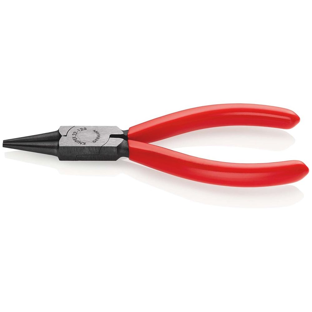 KNIPEX 22 01 125 Rondbuigtang met kunststof bekleed zwart geatramenteerd 125 mm-0