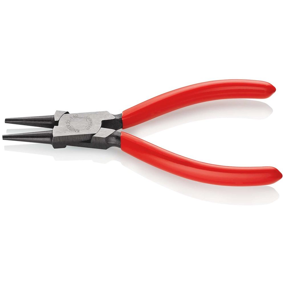 KNIPEX 22 01 140 Rondbuigtang met kunststof bekleed zwart geatramenteerd 140 mm-2