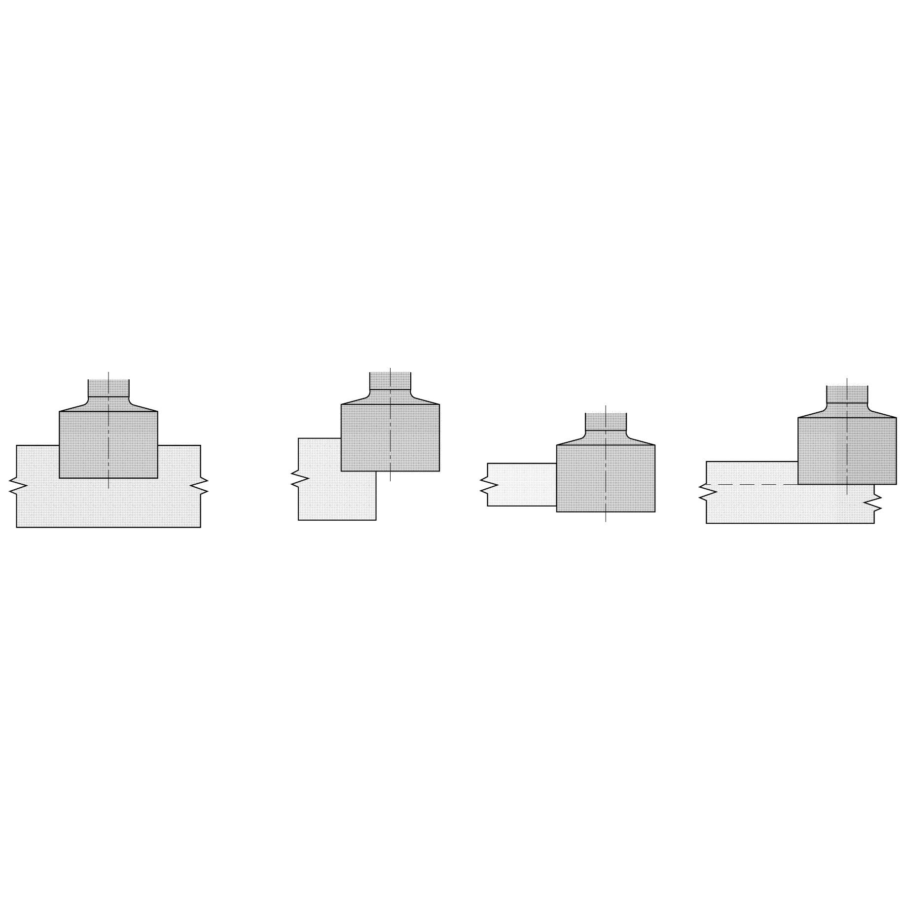 Keermeskanten-/ Sponningfrezen HW, Z=2+2