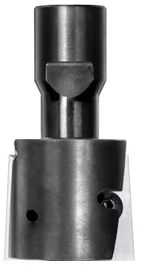 UNITEC houder met sponningkeermessen zonder lager Ø 32 x 26,0 mm, Binnendraad M12, HW