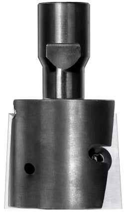 UNITEC houder met sponningkeermessen zonder lager Ø 36 x 30,0 mm, Binnendraad M12, HW