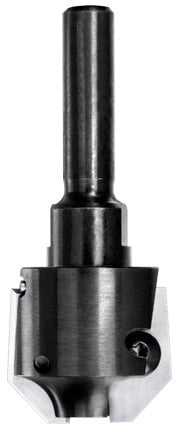UNITEC houder met fasekeermessen 45° zonder lager, L3=5 mm, S=6 mm, HW