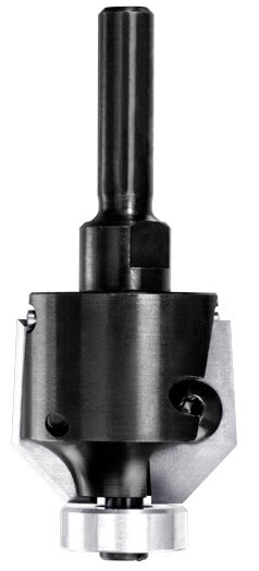 UNITEC houder met fasekeermessen 45° met lager, L3=8 mm, S=6 mm, HW