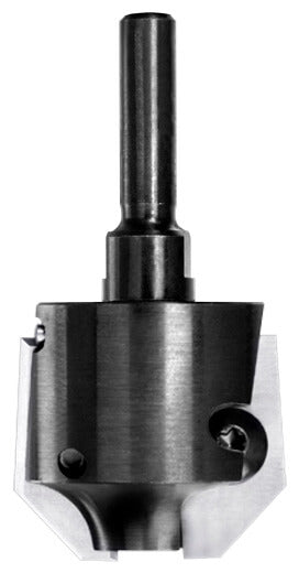UNITEC houder met fasekeermessen 45° zonder lager, L3=10 mm, S=8 mm, HW