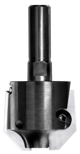 UNITEC houder met fasekeermessen 45° zonder lager, L3=10 mm, S=12 mm, HW