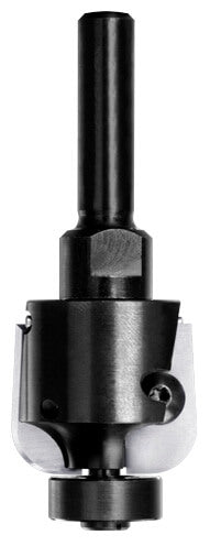 UNITEC houder met halfholkeermessen R=5,0 mm met lager, D=26 mm, S=8 mm, HW