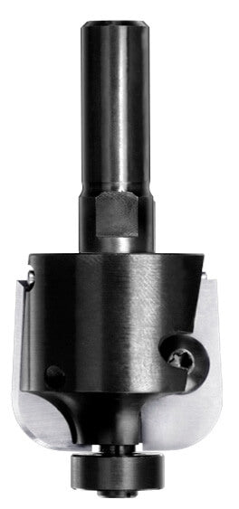 UNITEC houder met halfholkeermessen R=10,0 mm met lager, D=36 mm, S=12 mm, HW