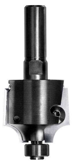 UNITEC houder met kwartrondkeermessen R=10,0 mm met lager, D=36 mm, S=12 mm, HW
