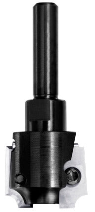 UNITEC houder met kwartrondkeermessen R=2,0 mm zonder lager, D=26 mm, S=8 mm, HW