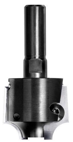 UNITEC houder met kwartrondkeermessen R=10,0 mm zonder lager, D=36 mm, S=10 mm, HW