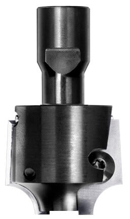UNITEC houder met kwartrondkeermessen R=10,0 mm zonder lager, D=36 mm, Binnendraad M10, HW